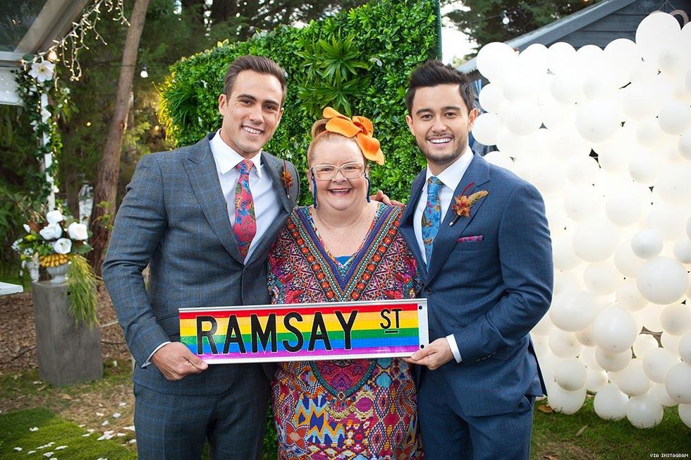 04. 'Neighbours' Gets Gay Married