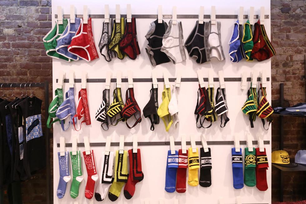 05 - underwear wall at 259 west 19th