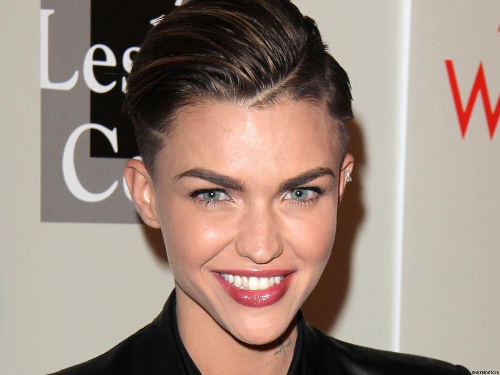 1. Ruby Rose (genderfluid)