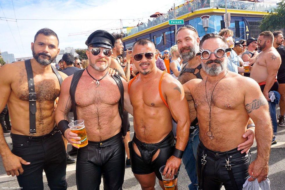 108 Candid Photos of Muscles and Leather at Folsom Street Fair