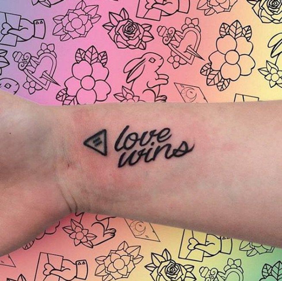 14. The black and white look