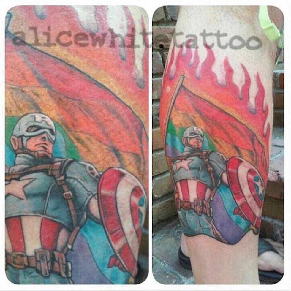 17. The Captain America