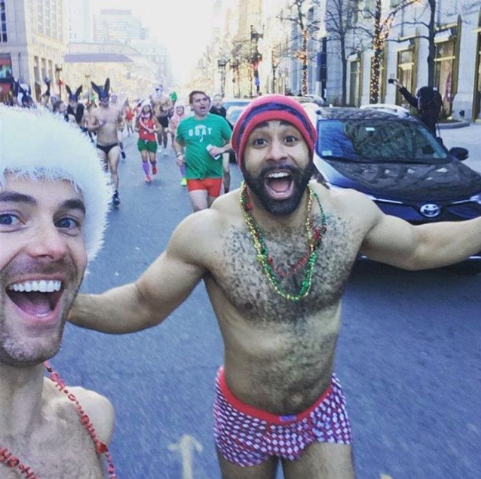 17th Annual Santa Speedo Run