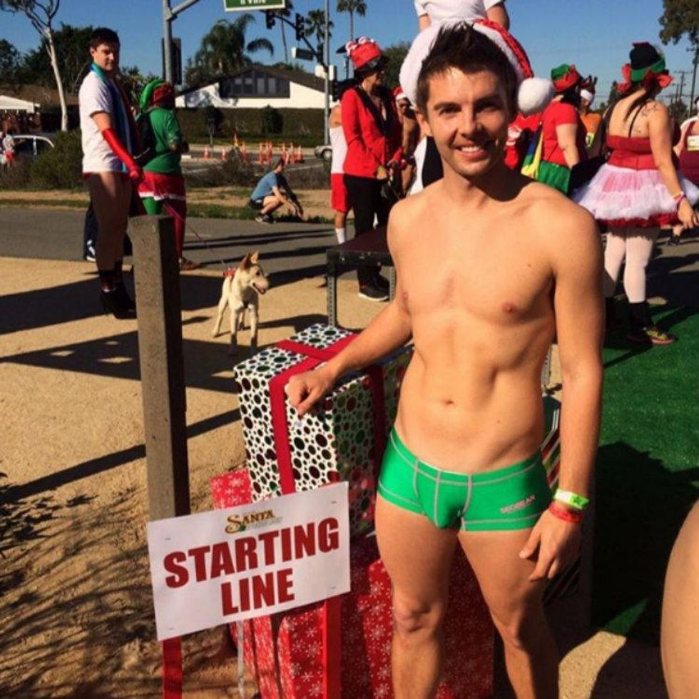 17th Annual Santa Speedo Run