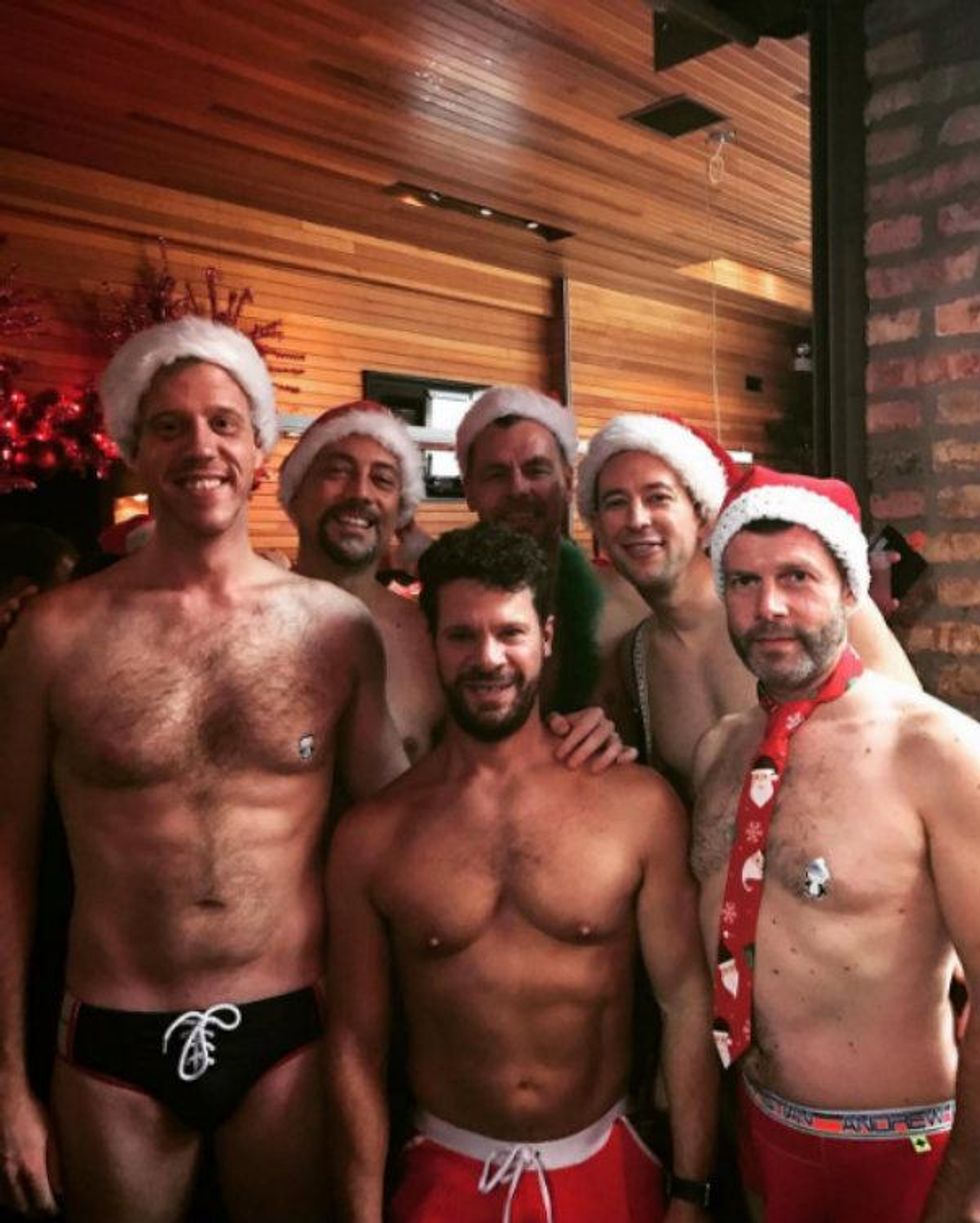 17th Annual Santa Speedo Run
