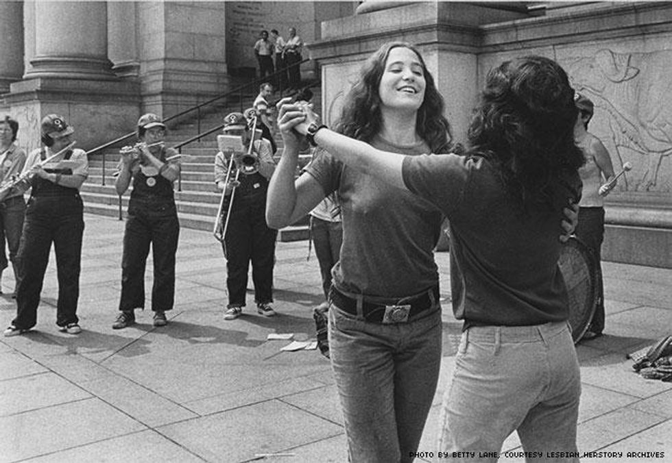 1973 - Dancing at the Museum of Natural History