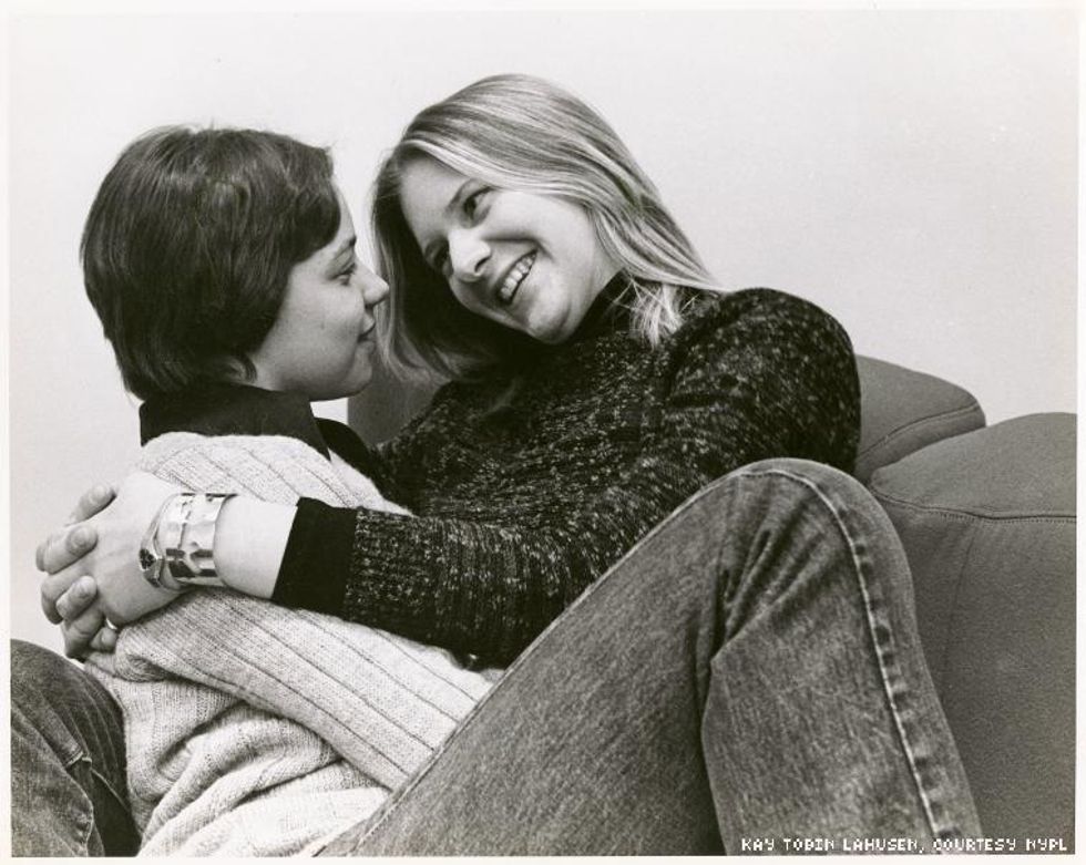 1977 - A couple at Radford College in Virginia