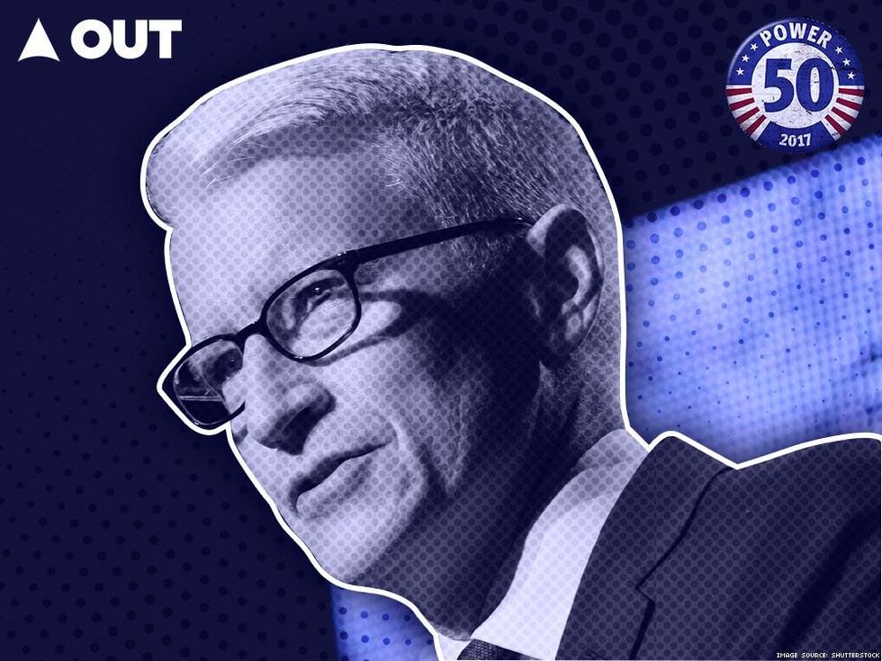 2. Anderson Cooper, News Correspondent. Read more below.