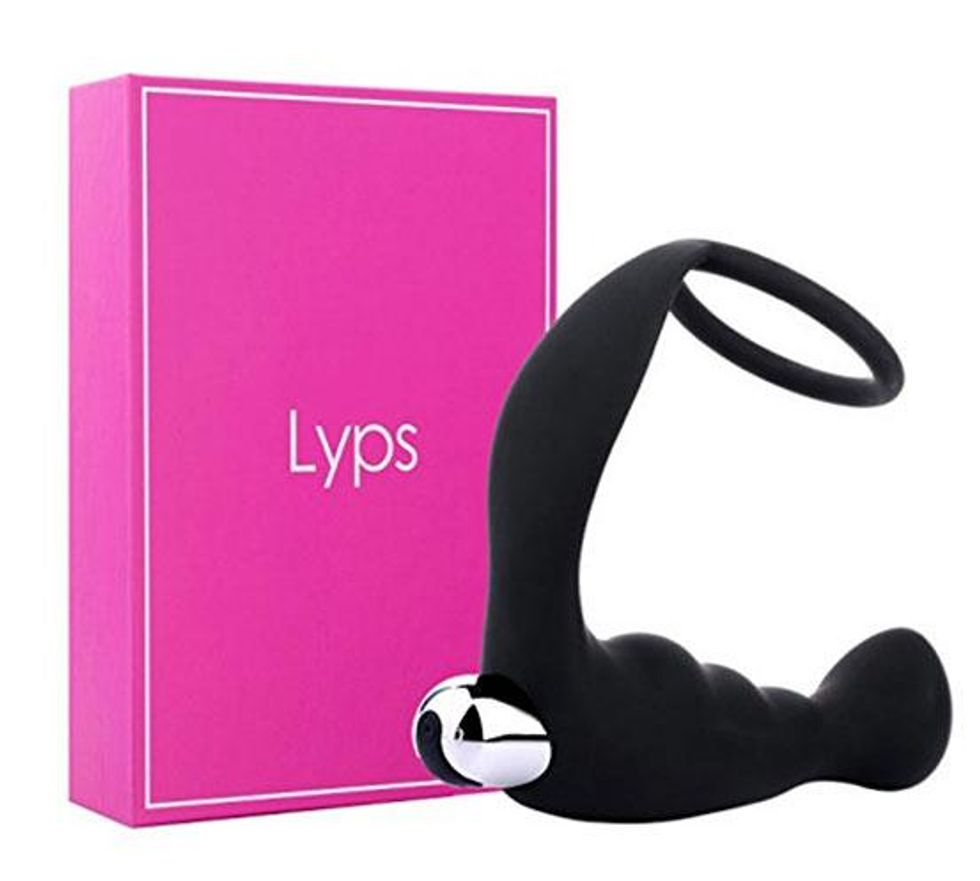 2. Lyps' Caesar: Vibrating Butt Plug and Cock Ring ($24.69)