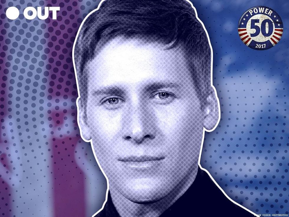 20. Dustin Lance Black, Filmmaker, Activist. Read more below.