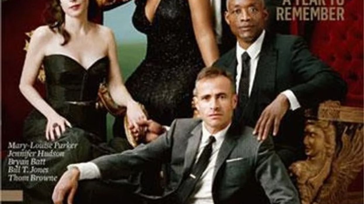 2007 Out100 Cover: Jennifer Hudson, Bryan Batt