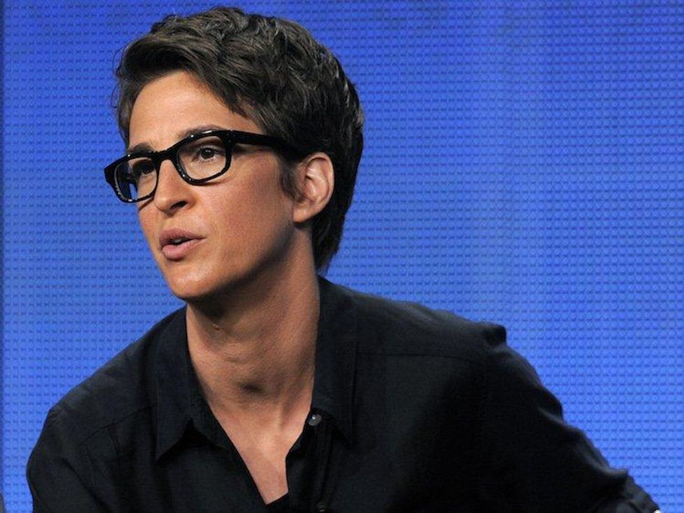 2008: Rachel Maddow Becomes First Queer Woman to Host Prime-Time News