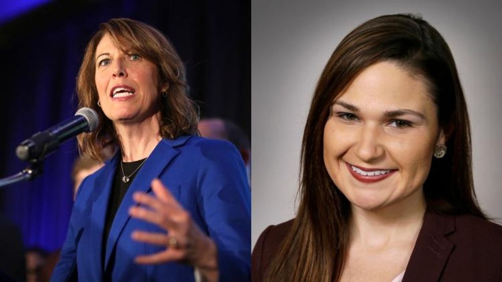 2018 Midterm Elections, Jared Polis, Alexandria Ocasio-Cortez, Deb Haaland, Sharice Davids, Ayanna Pressley, Marsha Blackburn, Jahana Hayes, Rashida Tlaib, Ilhan Omar, Veronica Escobar, Sylvia Garcia, Kristi Noem, Janet Mills, Cindy Axne, Abby Finkenauer