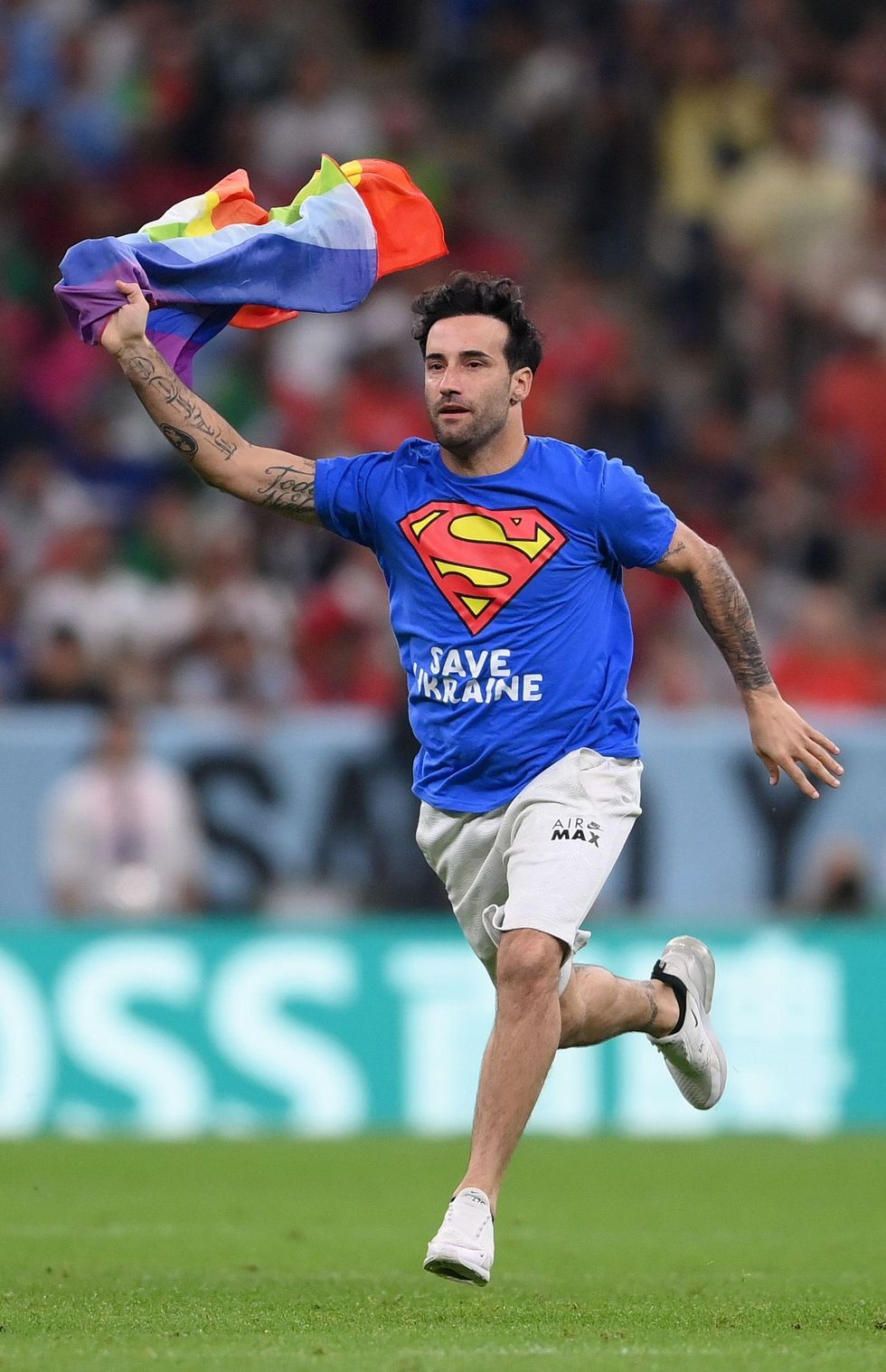 2022 World Cup Protester