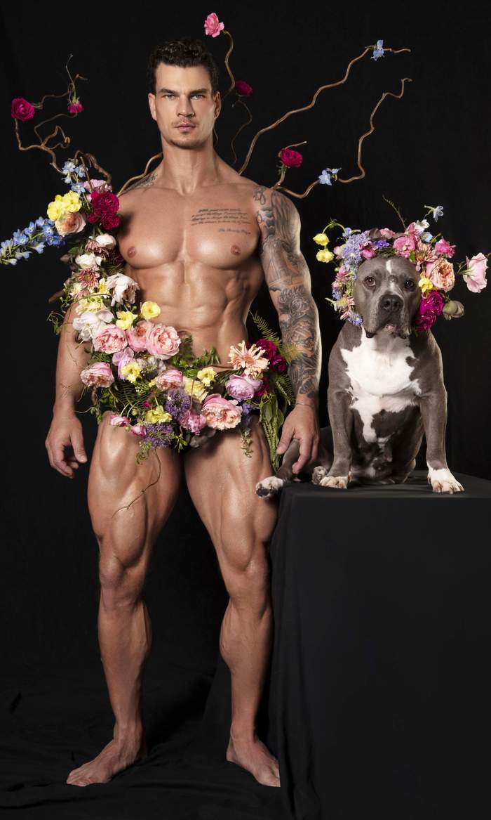 2027 Pups, Pecs & Petals calendar