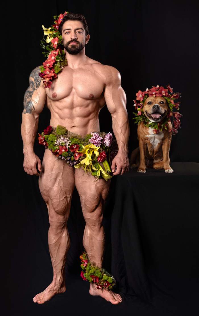 2027 Pups, Pecs & Petals calendar