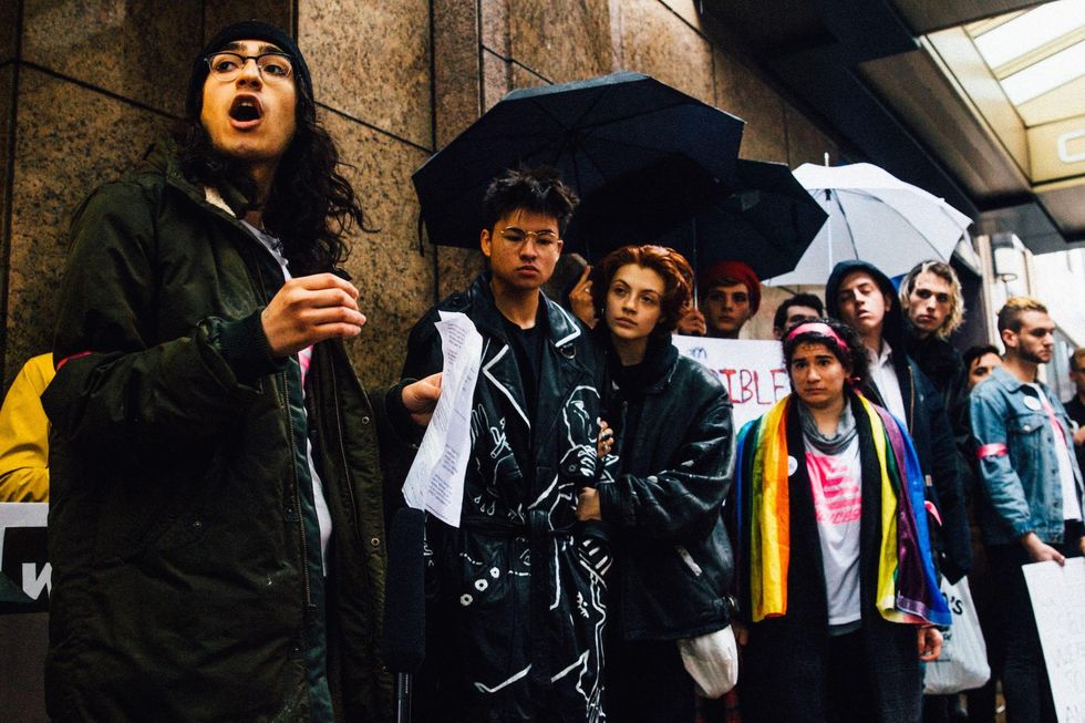 21 Photos From Voices4 & RUSA LGBT's Queer Kiss-In