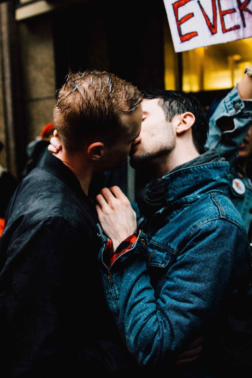 21 Photos From Voices4 & RUSA LGBT's Queer Kiss-In