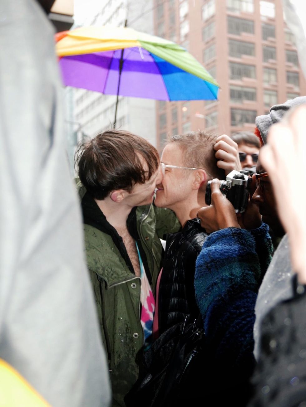 21 Photos From Voices4 & RUSA LGBT's Queer Kiss-In