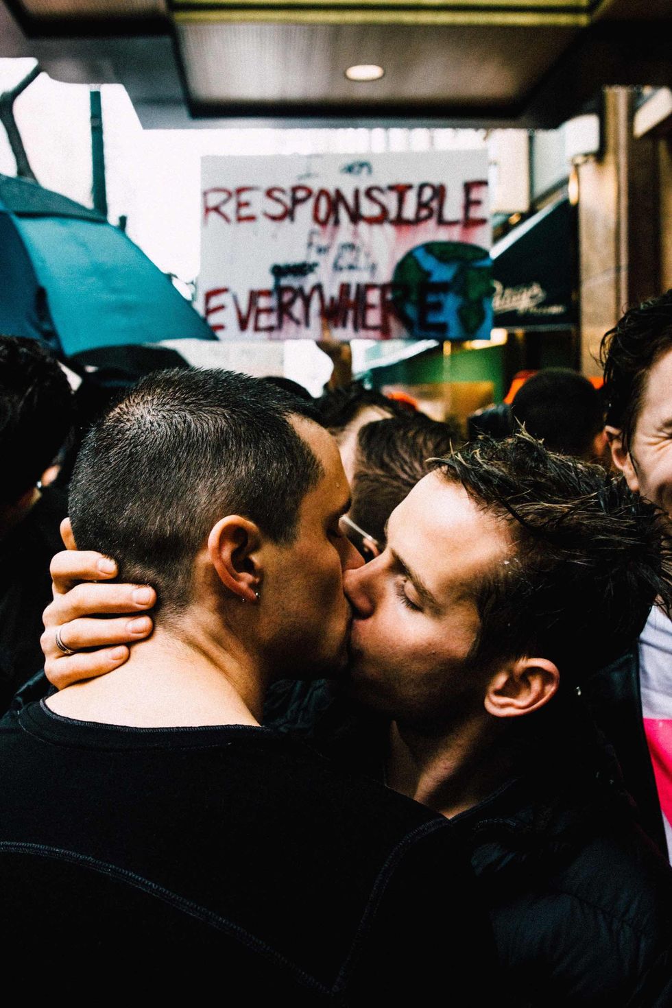 21 Photos From Voices4 & RUSA LGBT's Queer Kiss-In