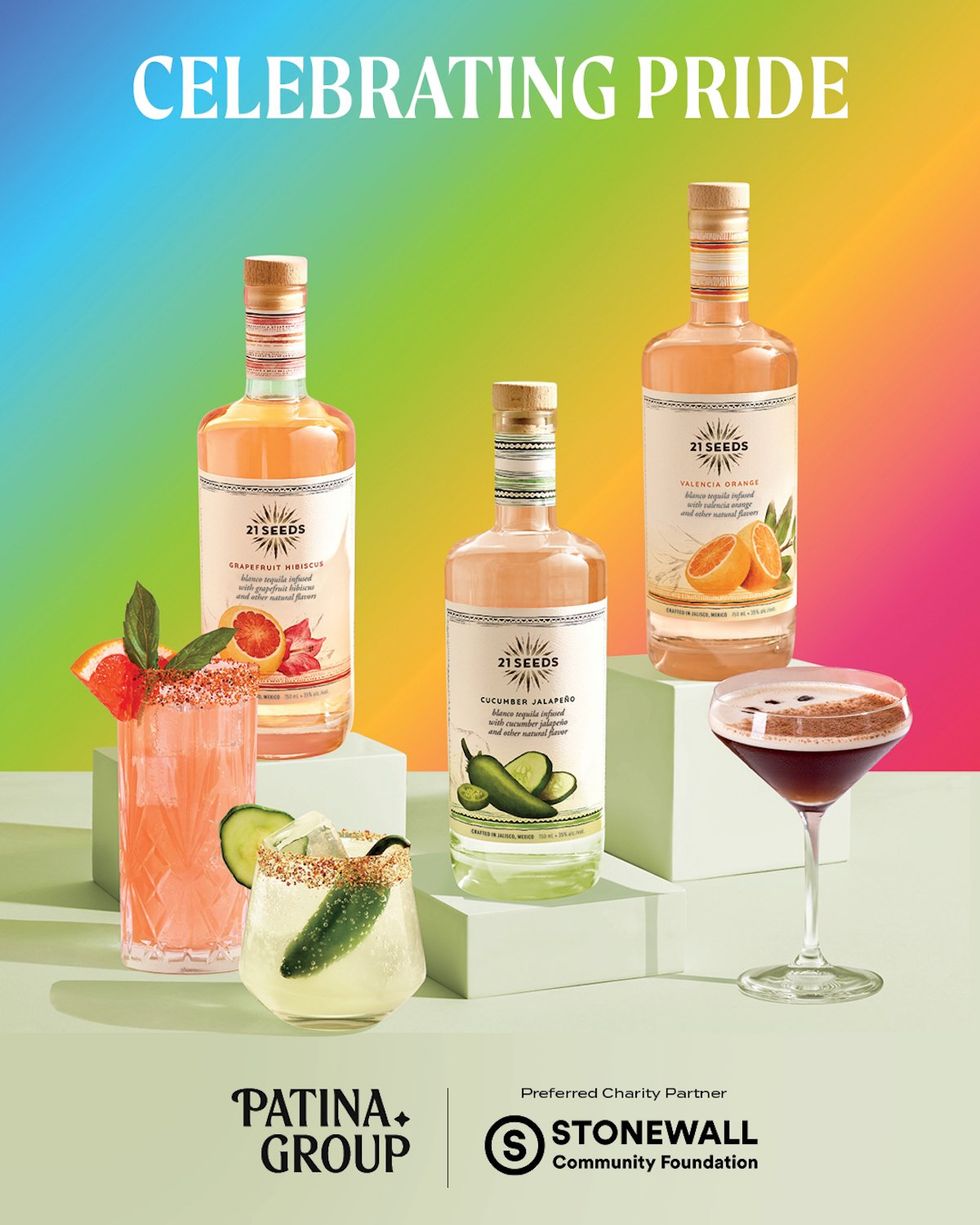 21 Seeds vodka and cocktails from the Patina Group