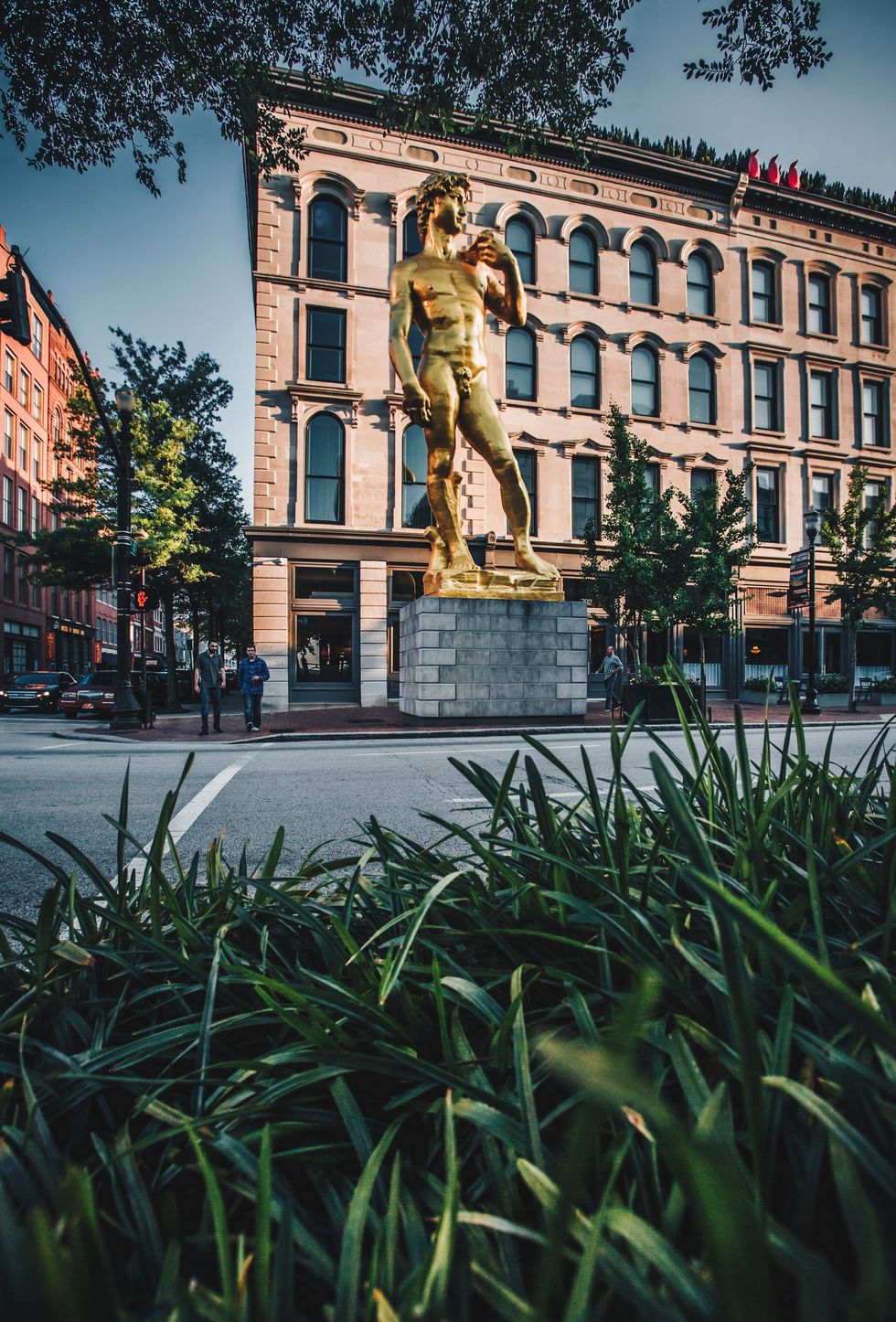 21c Museum Hotel Statue of David