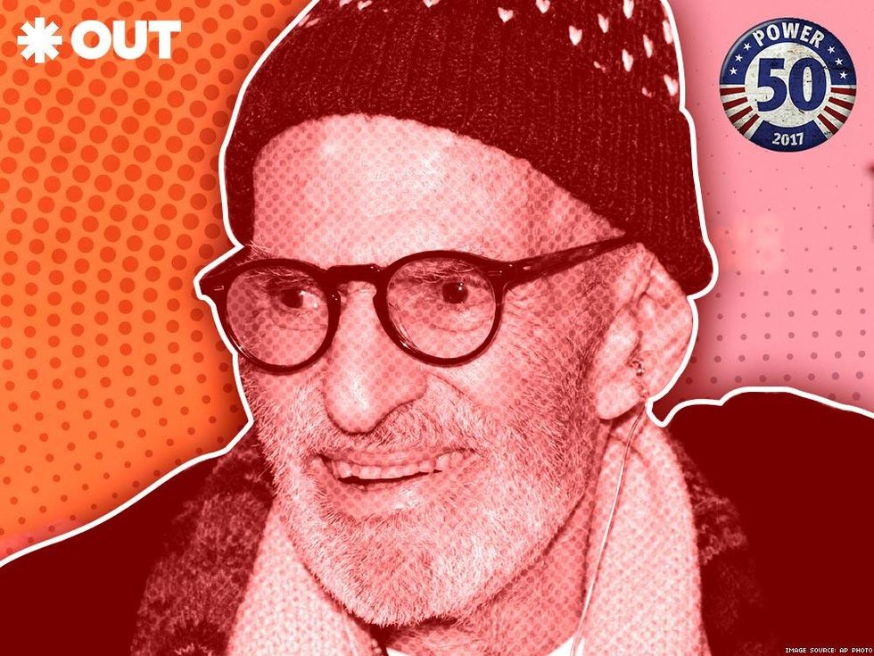 22. Larry Kramer, Writer, Activist. Read more below.