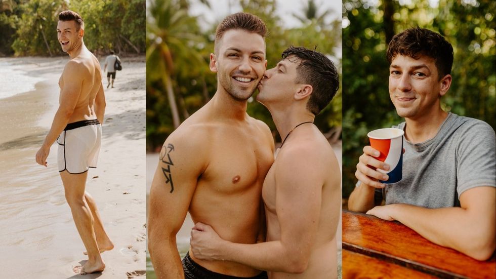 25+ Thirsty Pics of Out Travelers Michael and Matt Going Deep in Manuel Antonio, Costa Rica