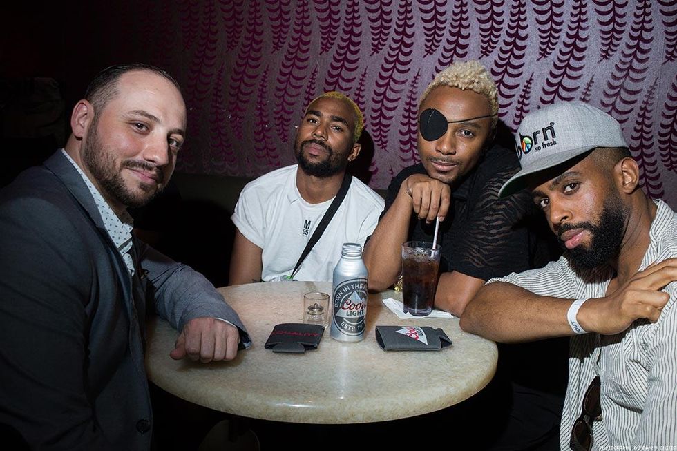 2nd from right: Designer & Entrepreneur, Jerome Lamaar