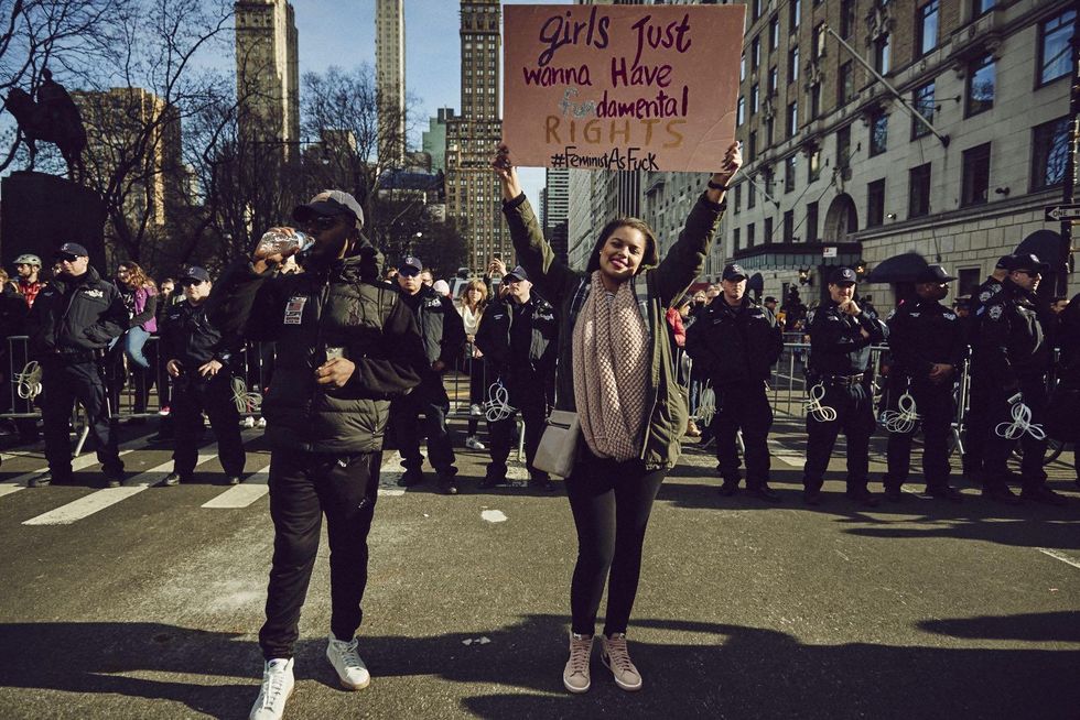 32 Empowering Sights & Signs from the New York Women's March