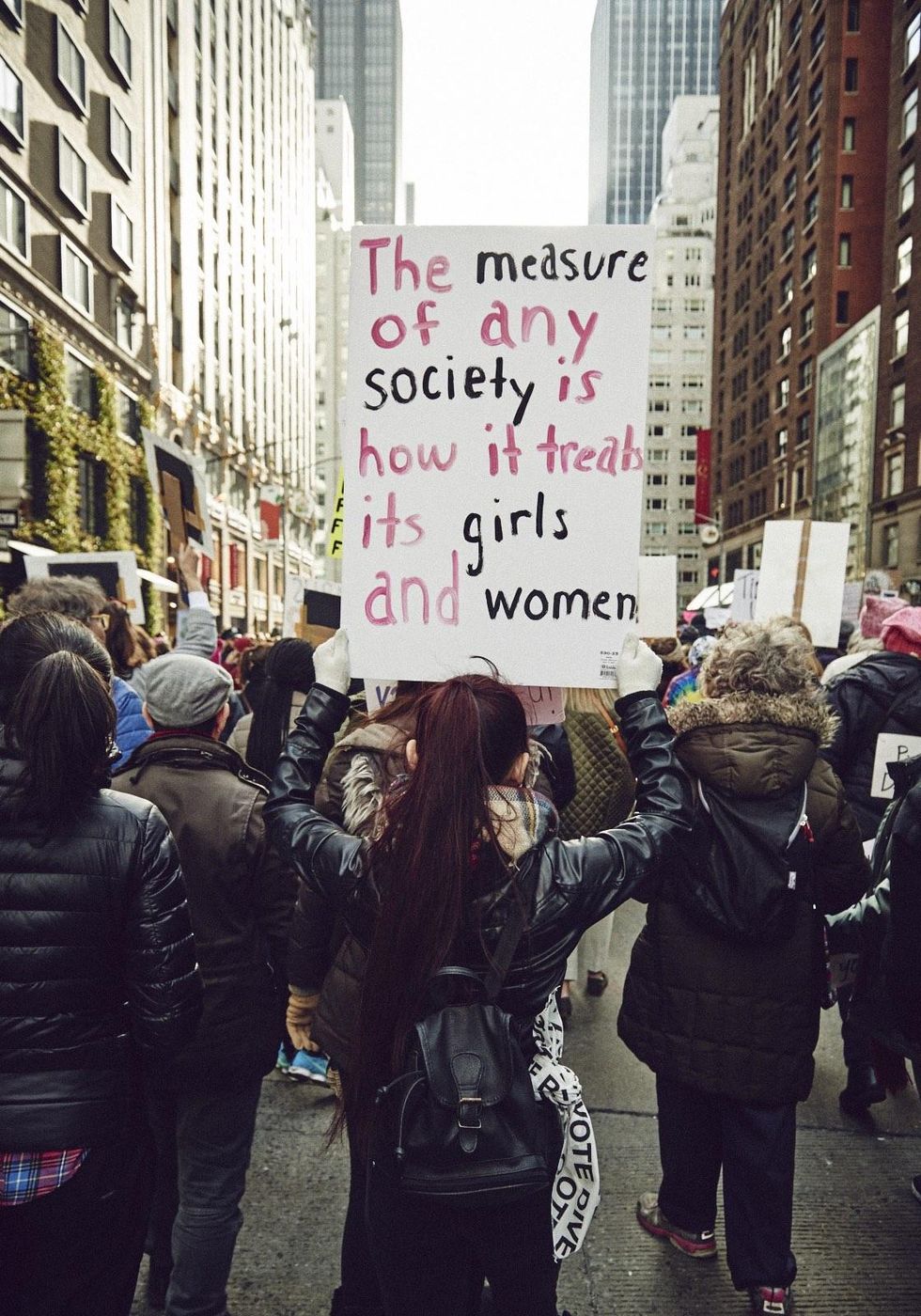 32 Empowering Sights & Signs from the New York Women's March