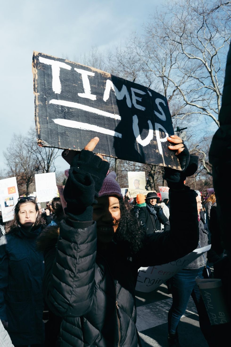 32 Empowering Sights & Signs from the New York Women's March
