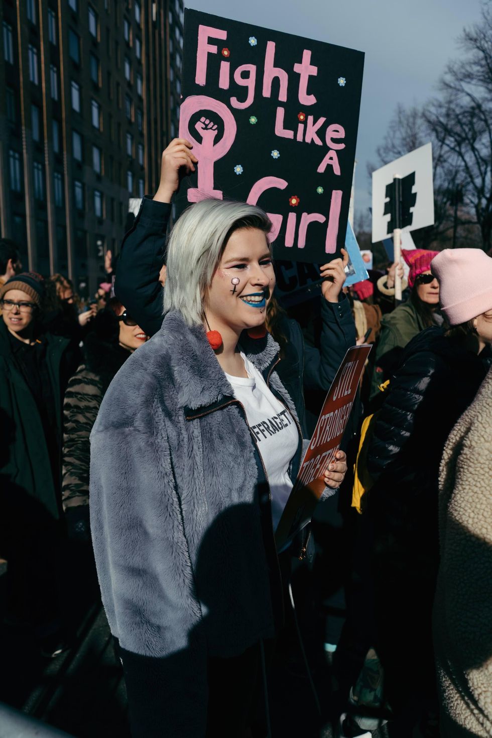 32 Empowering Sights & Signs from the New York Women's March