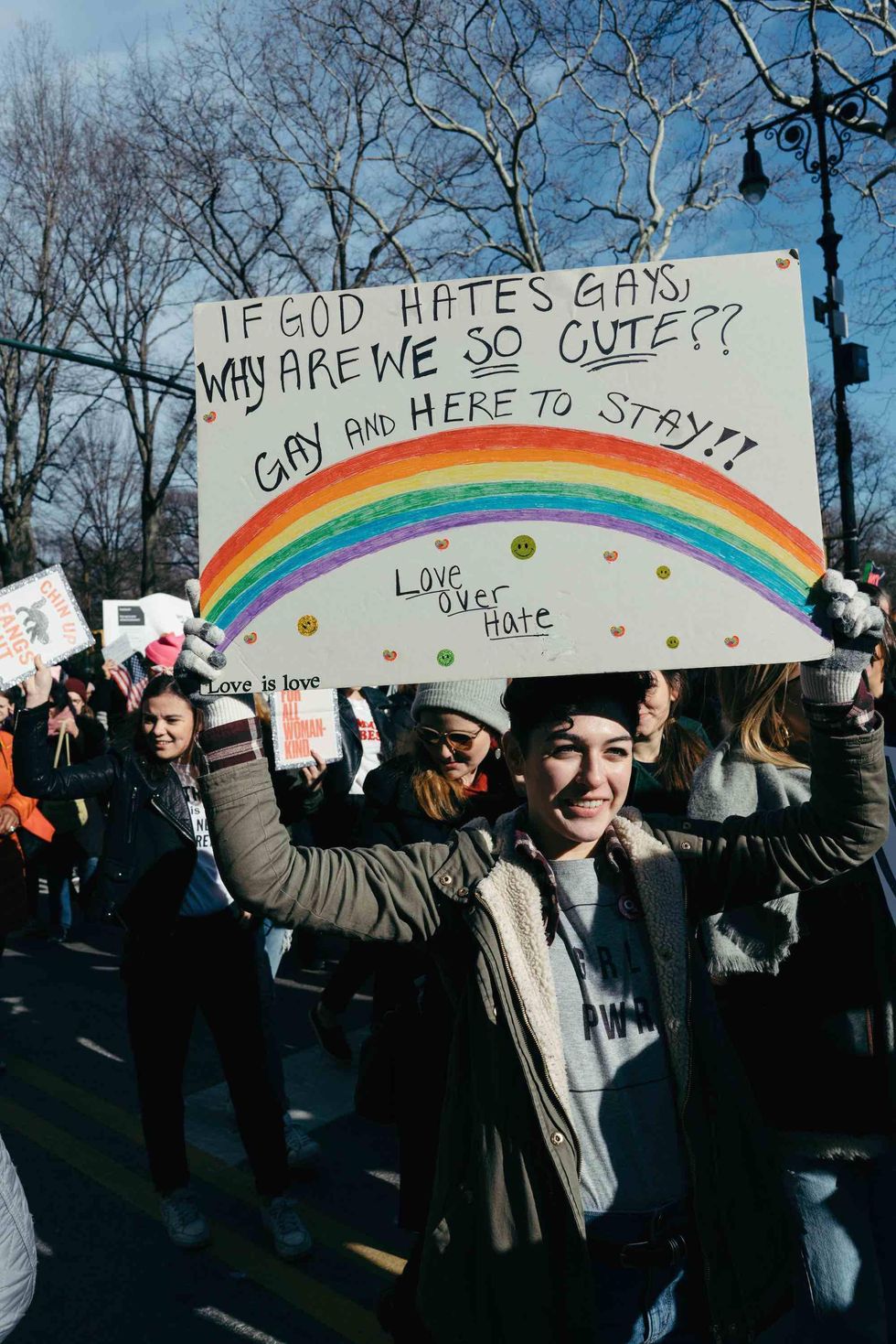 32 Empowering Sights & Signs from the New York Women's March