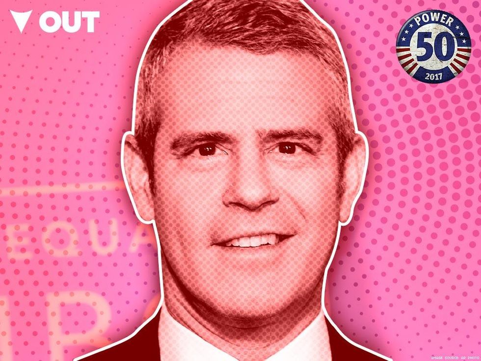 34. Andy Cohen, Television Mogul. Read more below.