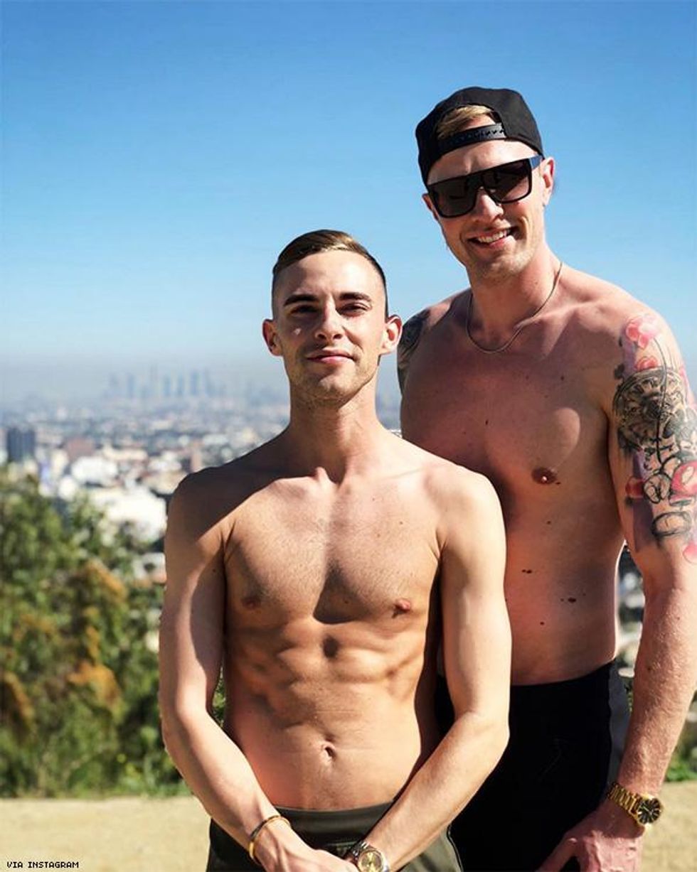 4. Adam Rippon and Jussi-Pekka Kajaala