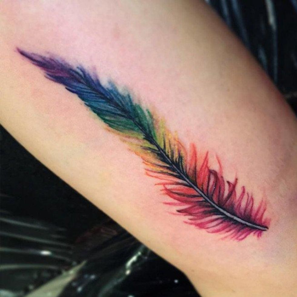 4. The flawless feather