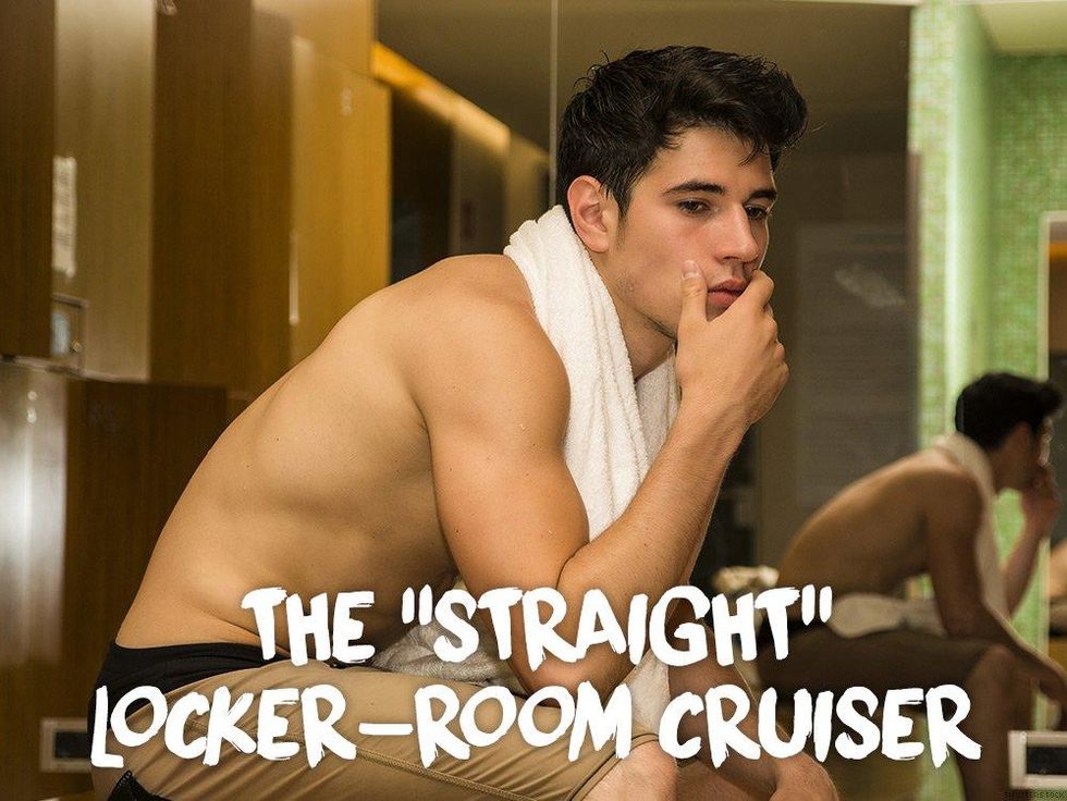 4. The “straight” locker-room cruiser
