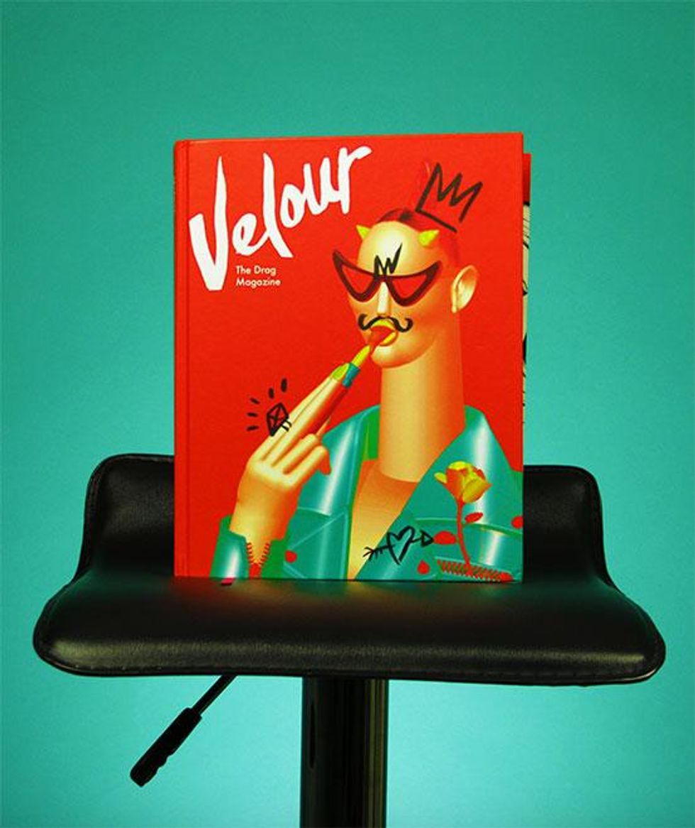 4. Velour:  The Drag Magazine, Hardcover Edition