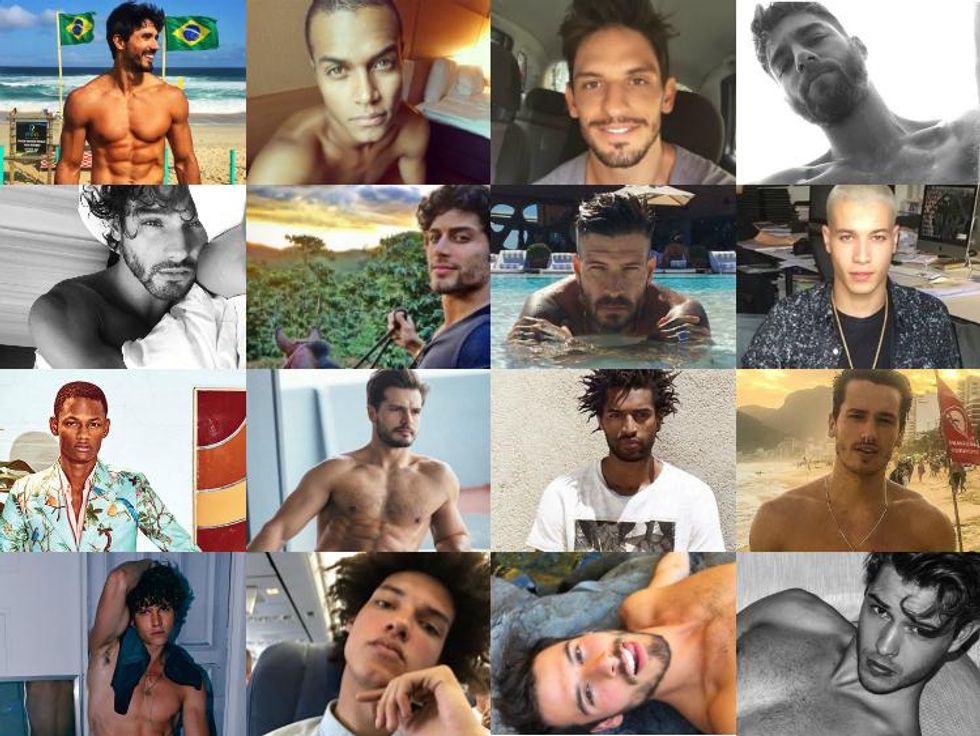 40 Brazilian Male Models