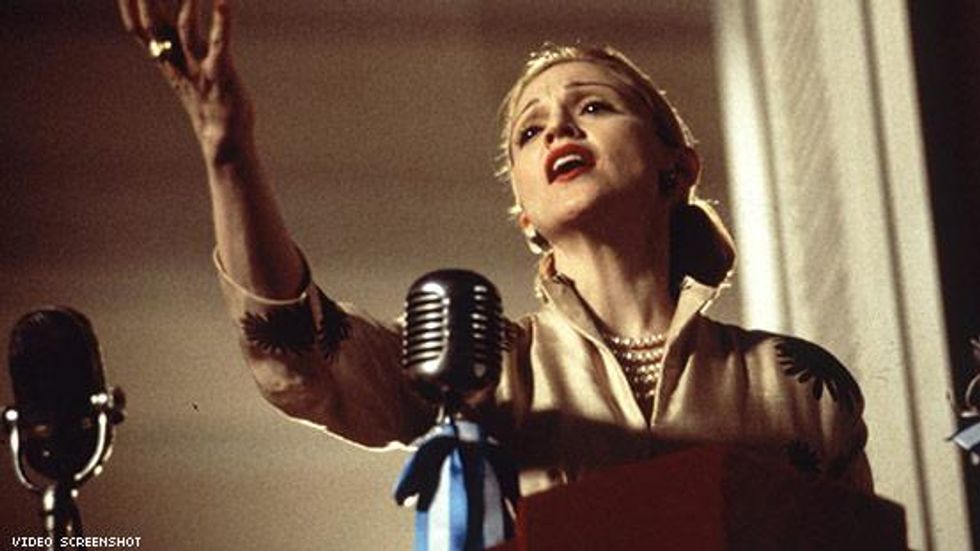 5. Eva Peron in Evita