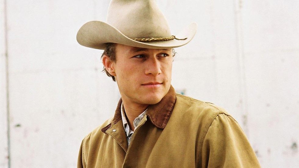 8. Heath Ledger in Brokeback Mountain (When Aussie A-Listers Played Queer)