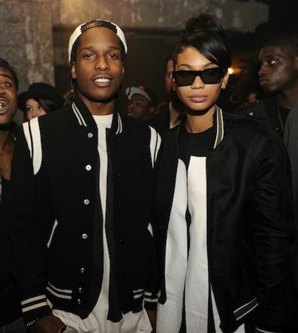 A$AP Rocky & Chanel Iman