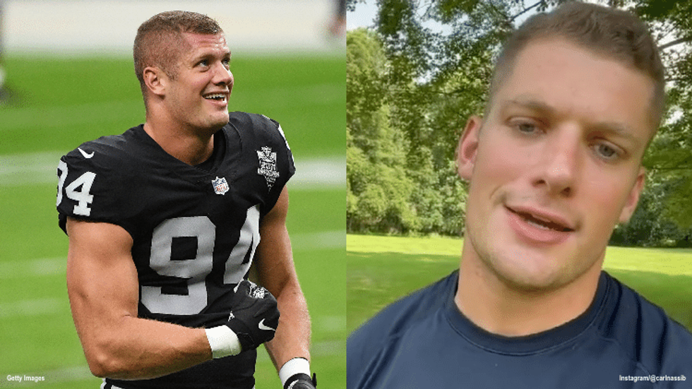 A Look Back on Carl Nassib's Historic Season for the Ages