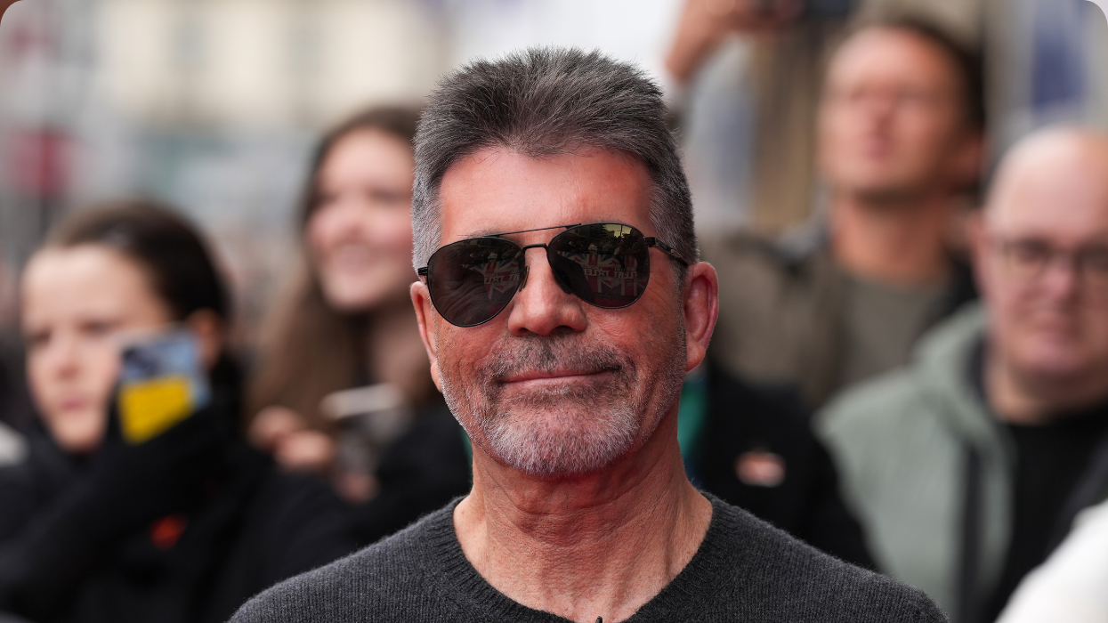 A man with sunglasses on