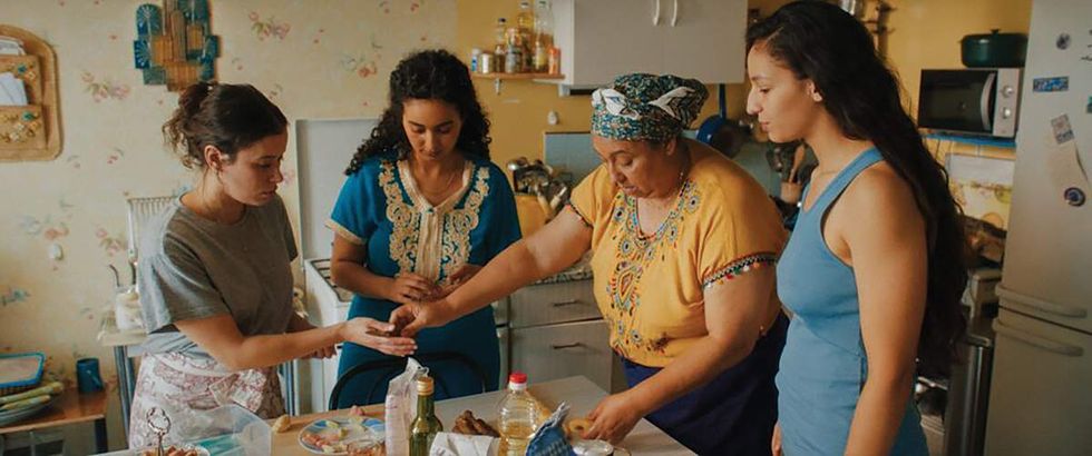 a scene from the movie The Little Sister