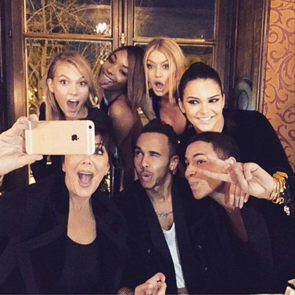 A Selfie with Kris Jenner & Co.