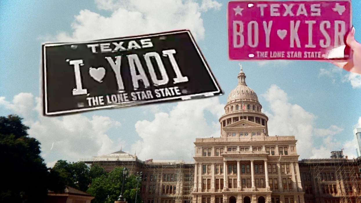 A Texas femboy says the DMV revoked his “I <3 Yaoi” license plate
