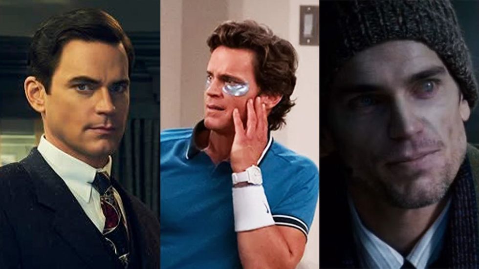 A Timeline of Matt Bomer playing gay