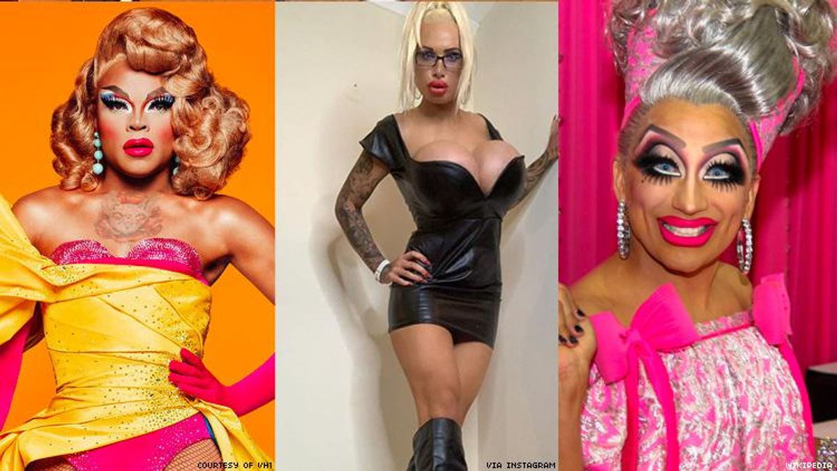 A triptych of drag queens for DragCon.